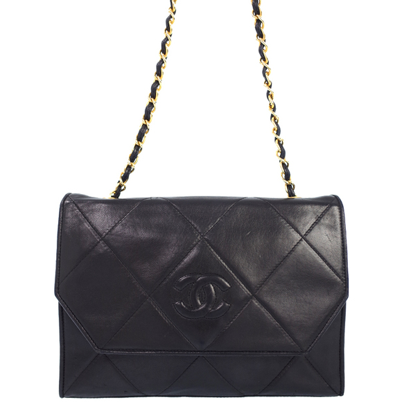 [Chanel] Chanel 31 Series Matelasse 20 Tweed SVMetal Single Chain Shoulder Bag Yellow [Used] [Authenticated and Guaranteed Authentic] 209614